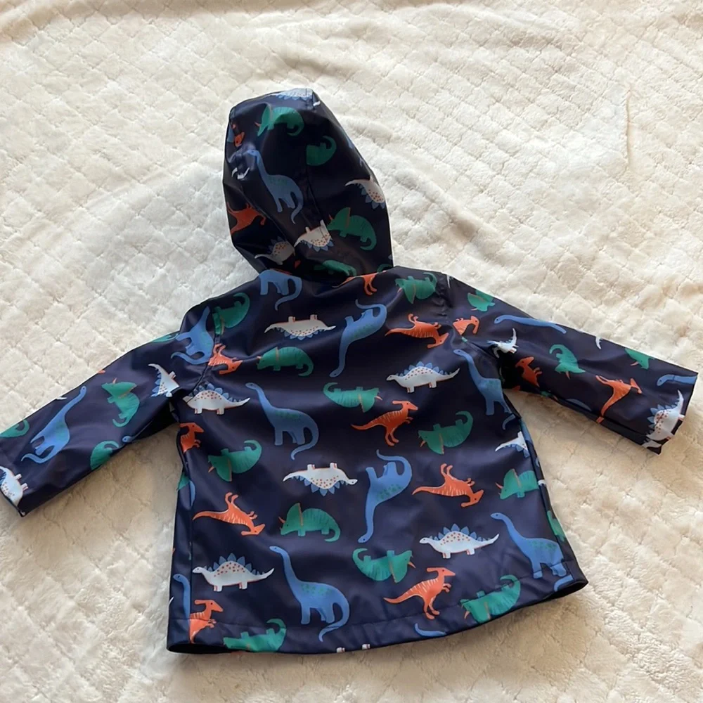 12m boys Dino Raincoat
